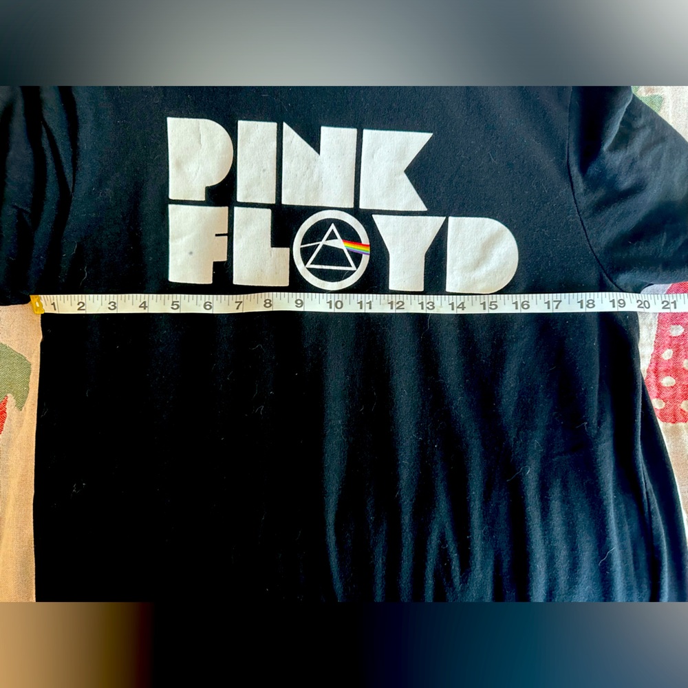 🌈 🌙 Pink Floyd Men’s large black t-shirt - Picture 4 of 6